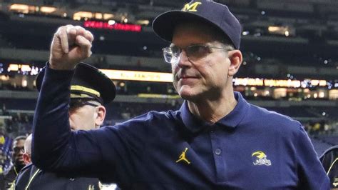 Jim Harbaugh, Michigan: Turned “Bet” into corniest motivational .
